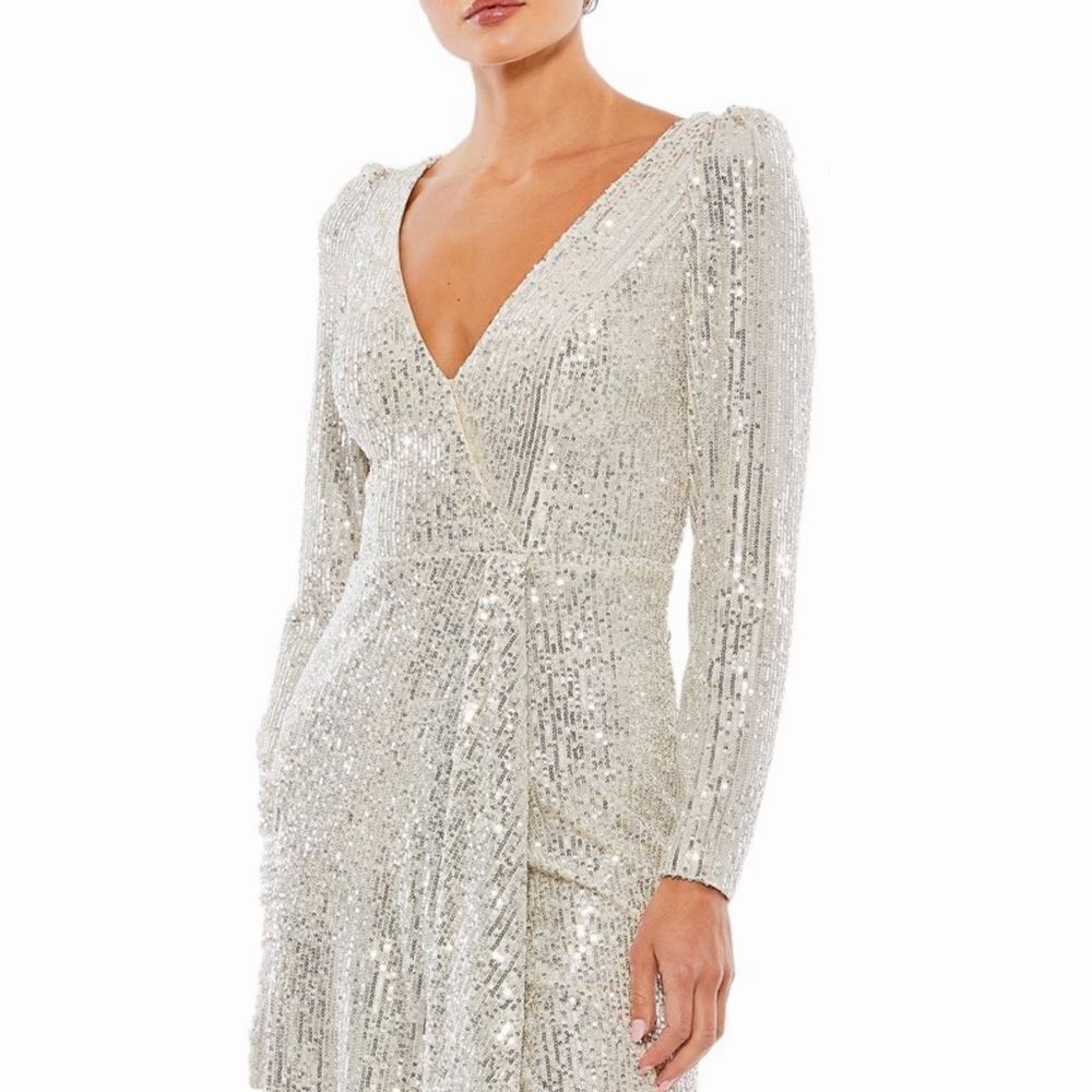 Mac Duggal Sequin Evening Gown size 2